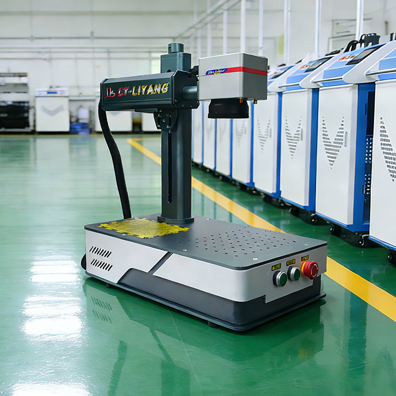 Fiber Laser Marking Machine 30W - LY 50W 30W Raycus Faserlaser-Markiermaschine mit