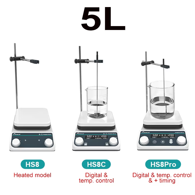 Lab Magnetic Stirrer Hot Plate - JOANLAB Magnetrührer, Labor-Digitalanzeige, Heizung, thermostatischer Magnetmischer,
