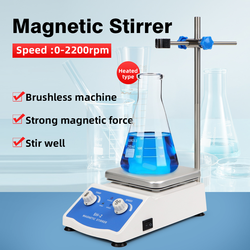 Lab Magnetic Stirrer Hot Plate - Heizung Magnetrührer Mixer 1000 ml Mischmaschine