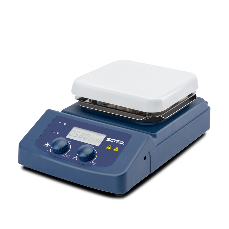 Lab Magnetic Stirrer Hot Plate - 380 ° Magnetischer Heizrührer mit hochauflösendem