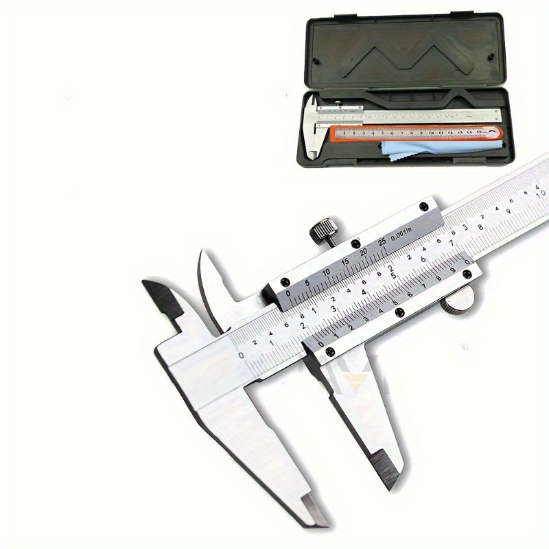 Digital Caliper 150Mm Stainless Steel - 1/2 Stück 0-6 Zoll 0-150mm Langlebiger