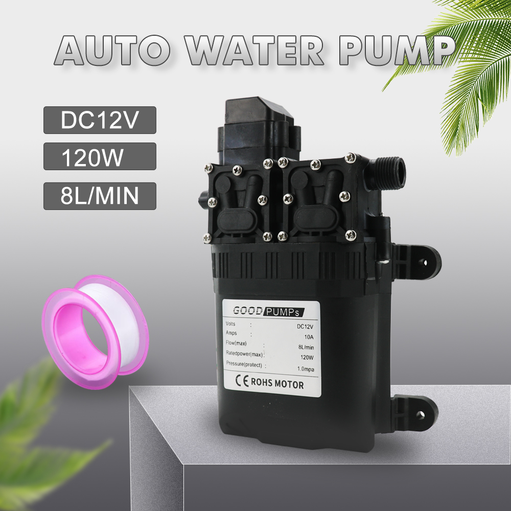 Mini Peristaltic Pump 12V - 12 V DC Automatische Wasserpumpe Hochdruck-Membranwasserpumpe
