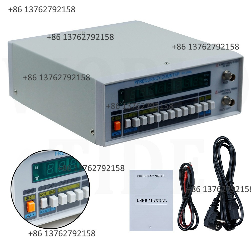 Test Instruments - TFC-2700L Multifunktionaler Hochpräziser Frequenzzähler mit LED-Digitalanzeige
