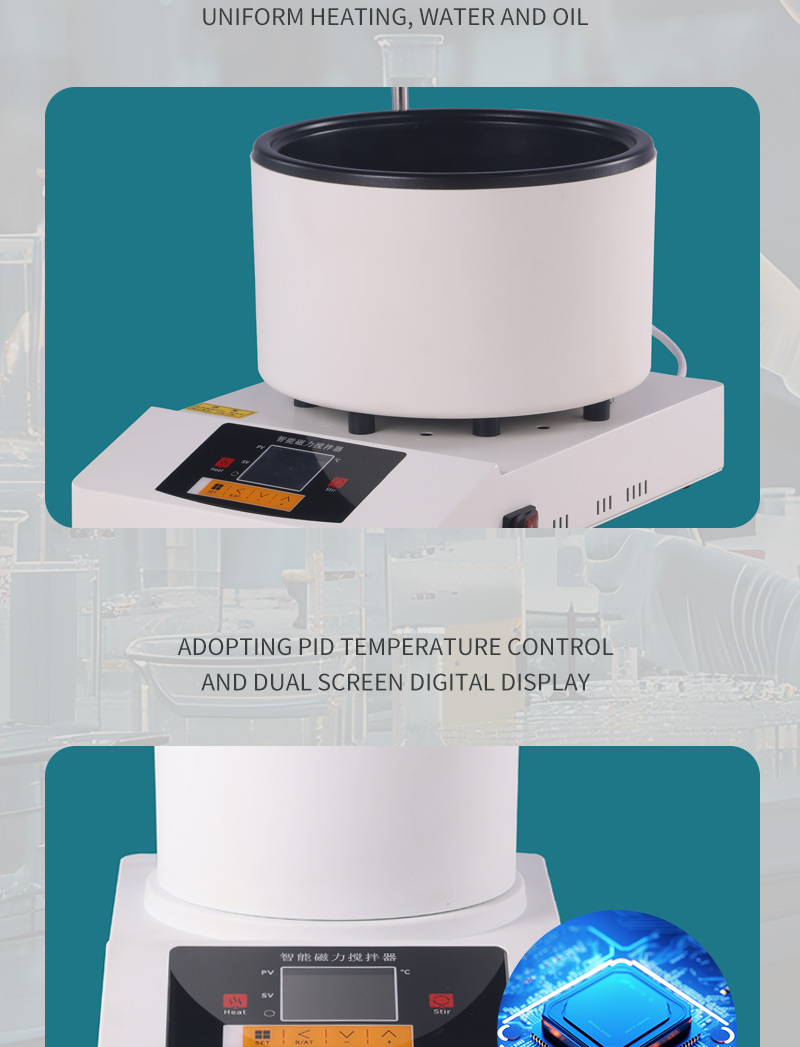 Lab Magnetic Stirrer Hot Plate - 2026 Neue Elektrische Heizplatte mit Magnetrührer