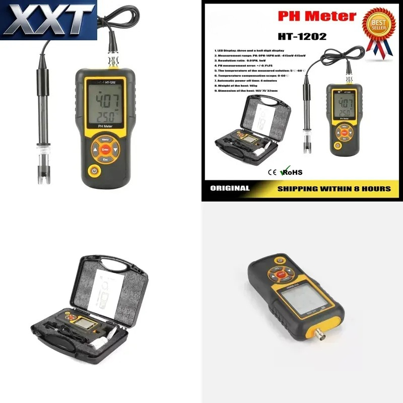 Ph Meter Digital Water Tester - XXT Digitales PH-Messgerät mit intelligentem Sensor,