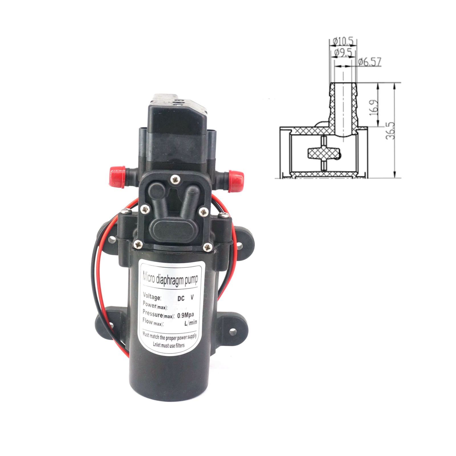 12V/24VDC 15W/30W/60W/80W Memb – Mini Peristaltic Pump 12V Bewertung und Preis