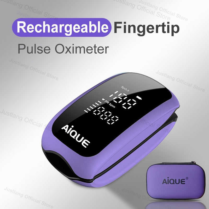 AiQUE Lila wiederaufladbares O – Pulse Oximeter Fingertip Rechargeable Bewertung und Preis
