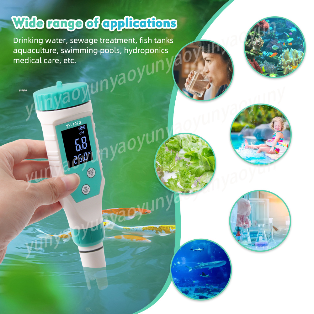 7-in-1 Digitaler Wasserqualitä – Ph Meter Digital Water Tester Bewertung und Preis