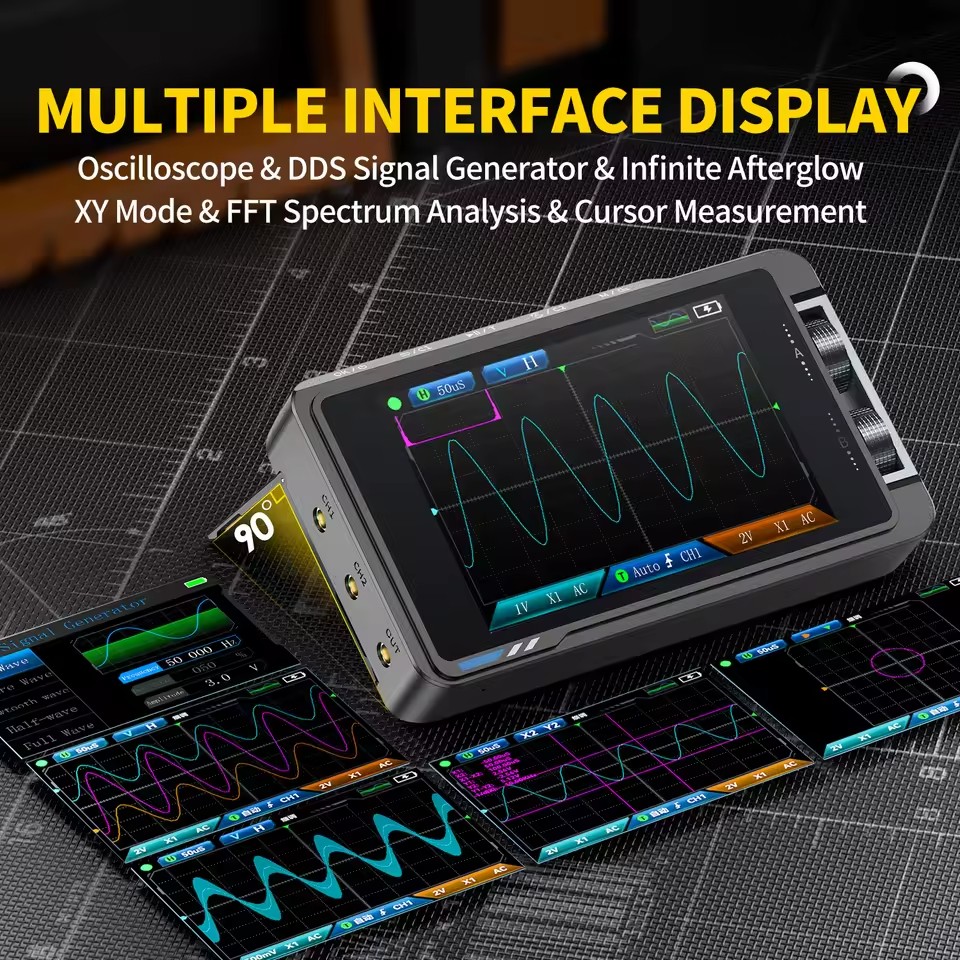 FNIRSI DS215H Tragbares Digita – Fnirsi Digital Oscilloscope Handheld Bewertung und Preis