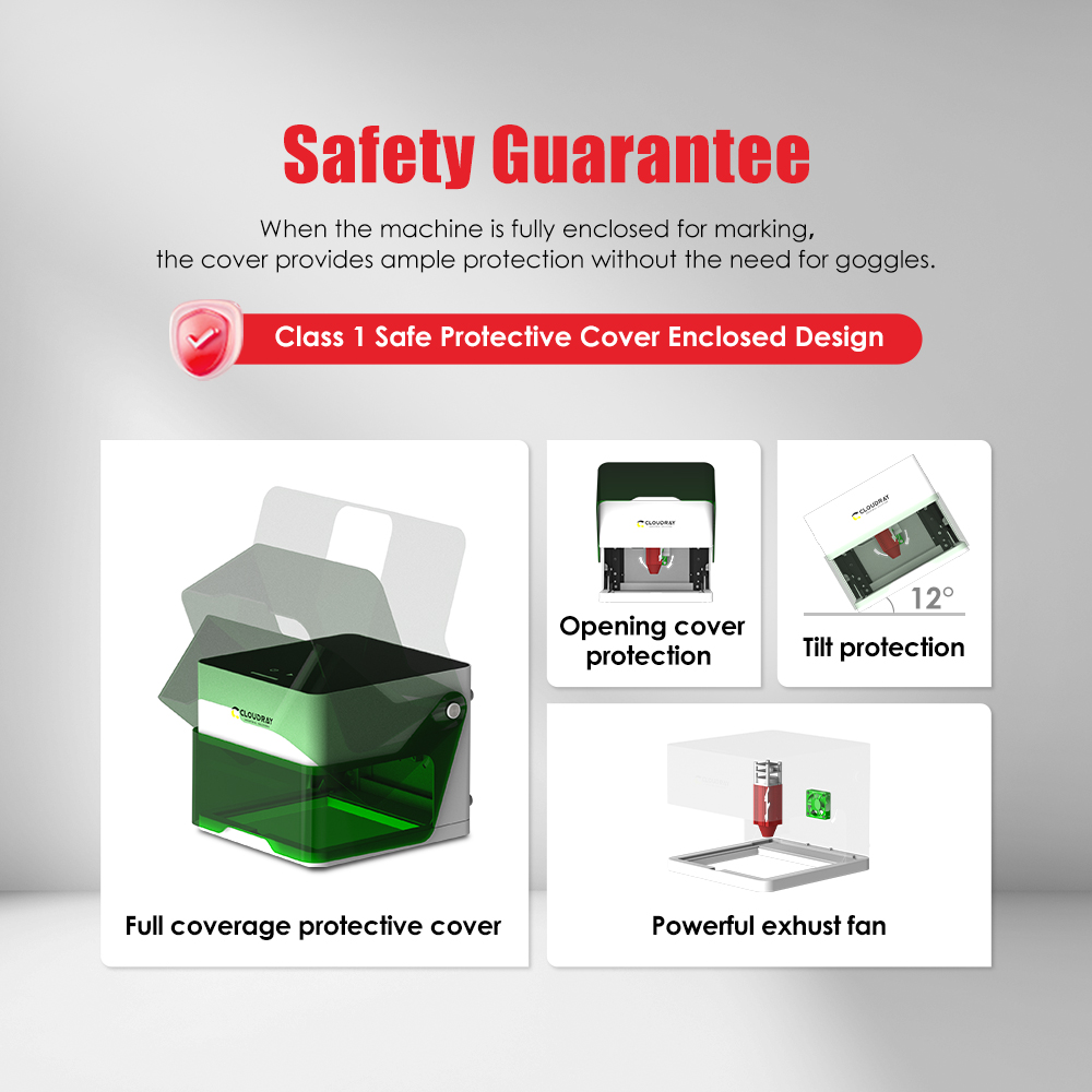 Cloudray 5000 mw CNC Mini Lase – Fiber Laser Marking Machine 30W Bewertung und Preis