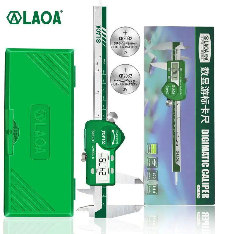 LAOA Digitaler Messschieber, 6 – Digital Caliper 150Mm Stainless Steel Bewertung und Preis