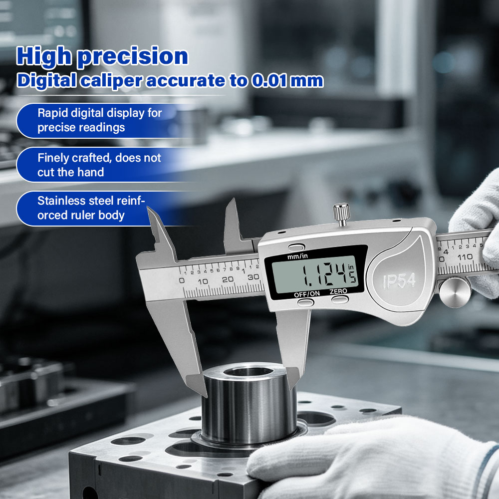 IP54 Messschieber Edelstahl Di – Digital Caliper 150Mm Stainless Steel Bewertung und Preis