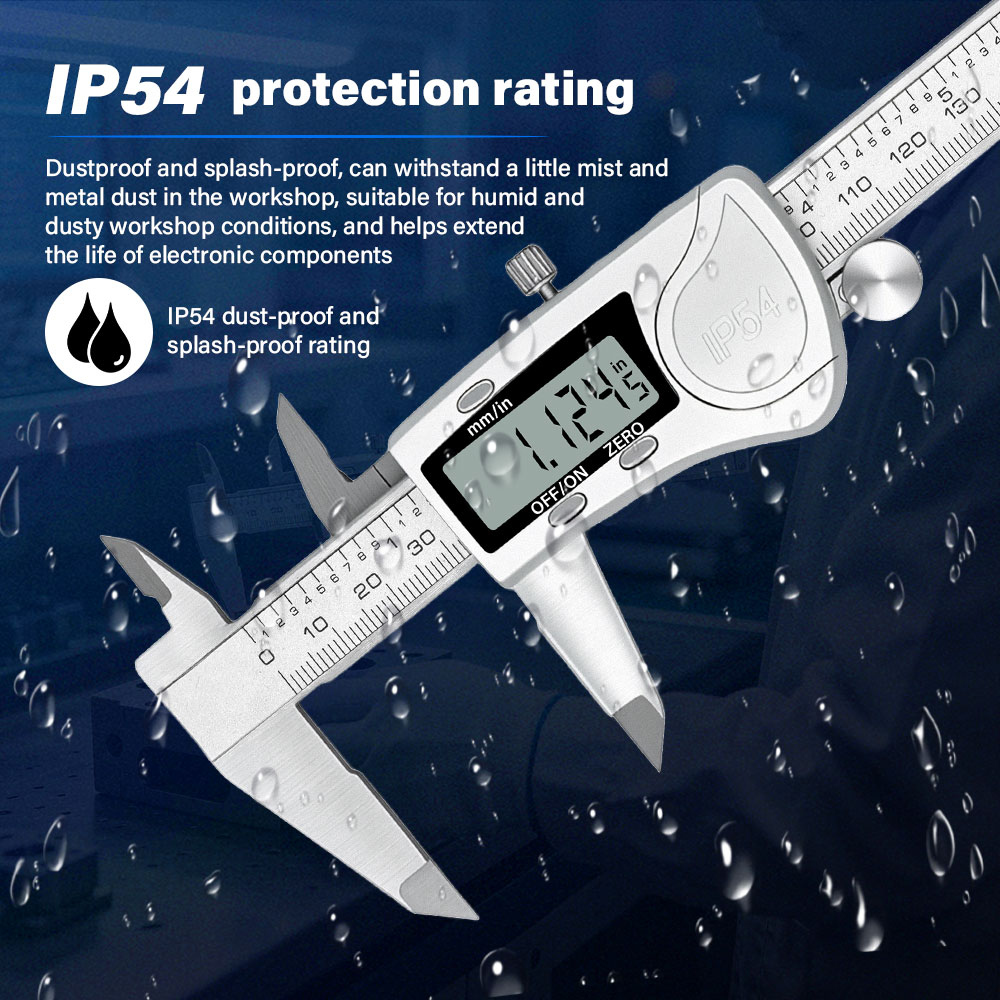 IP54 Messschieber Edelstahl Di – Digital Caliper 150Mm Stainless Steel Bewertung und Preis