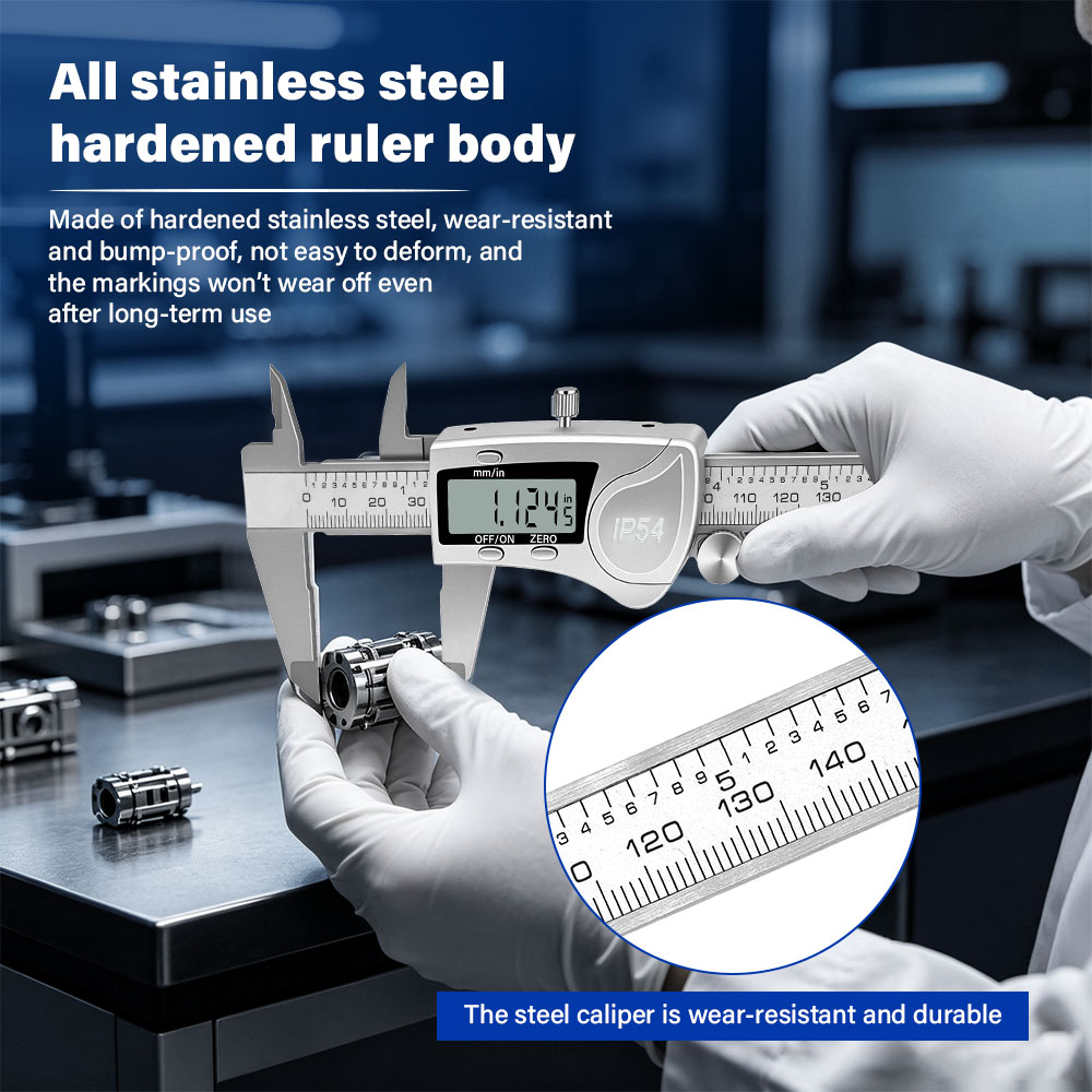 IP54 Messschieber Edelstahl Di – Digital Caliper 150Mm Stainless Steel Bewertung und Preis