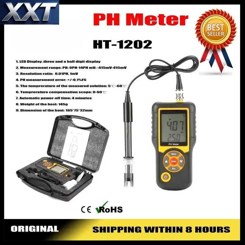 XXT Digitales PH-Messgerät mit – Ph Meter Digital Water Tester Bewertung und Preis