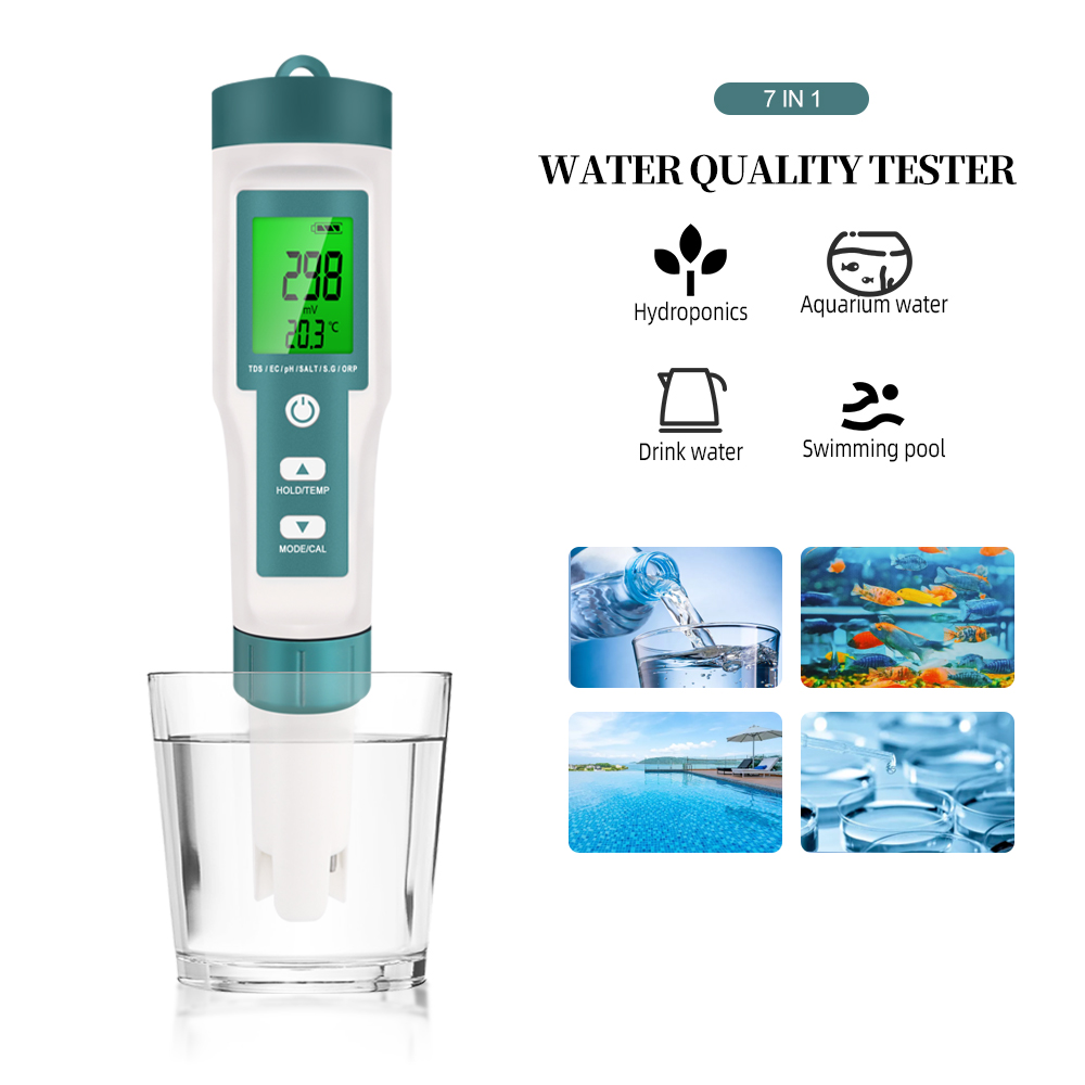 7-in-1 digitaler Wasserqualitä – Ph Meter Digital Water Tester Bewertung und Preis